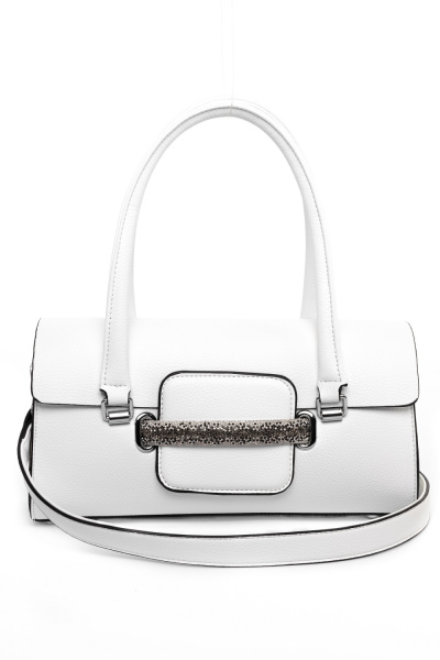 442-32 5255 Сумка стракчэд женская экокожа Safenta белый 442-32 5255 Сумка стракчэд женская экокожа Safenta белый