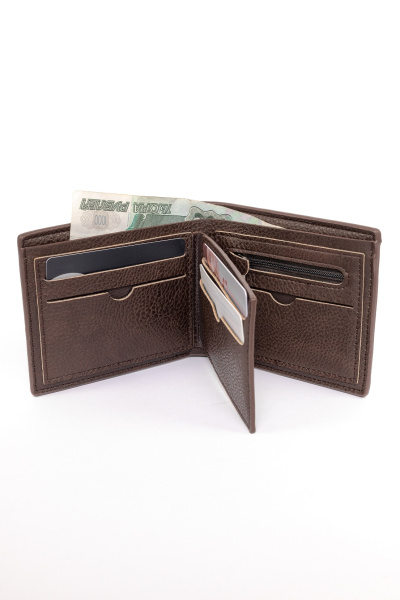 фото 425-95 DJ0061 Кошелек мужской David Jones коричневый