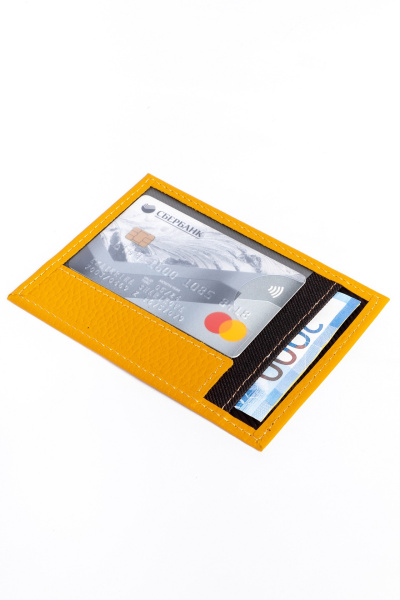 фото 435-57 ВД 128(126) Обложка для документов DE-GOSA желтый