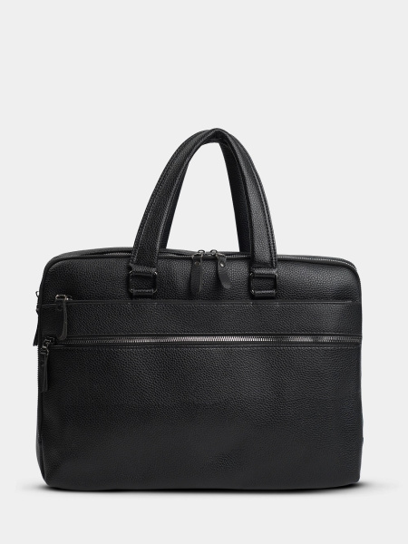 фото 455-17 8193-8 Портфель мужской экокожа DE-GOSA черный