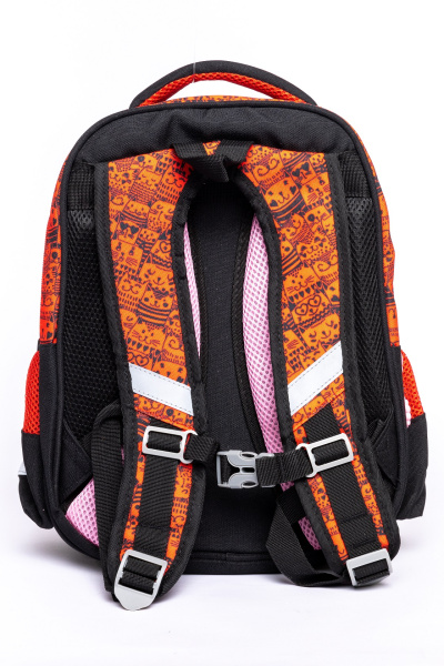 фото 431-53 С024 котик Ранец для девочки BF черно-красный