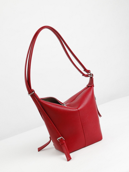 фото 456-25 550287 Рюкзак женский экокожа Ludor красный