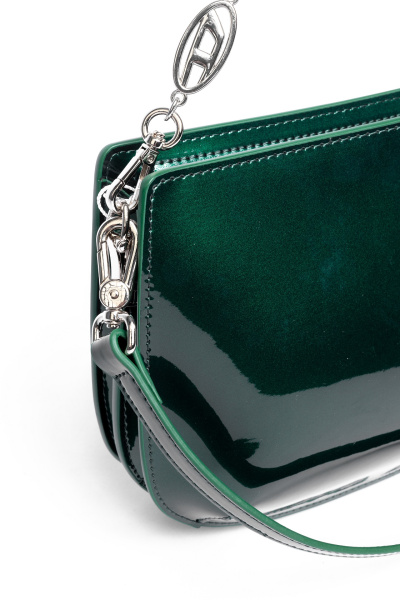 фото 436-05 23050 Сумка кросс-боди женская натуральная кожа Ludor зеленый