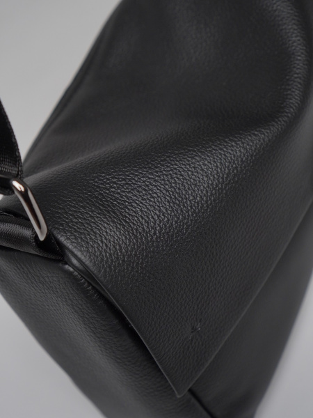 фото 453-15 7309 Сумка кросс-боди женская натуральная кожа Ludor черный