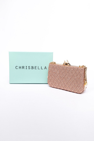 фото 432-55 ts032403001 Клатч женский экокожа Chrisbella розовый