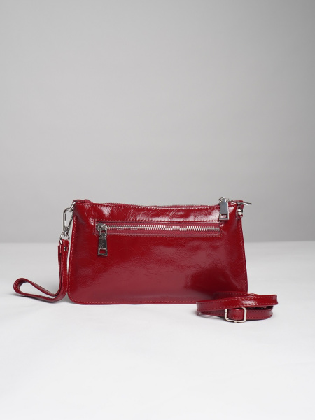 фото 451-88 711масло Клатч женский натуральная кожа Ludor бордовый