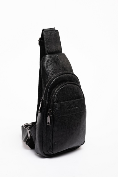 фото 380-42 66330 Сумка кросс-боди мужская натуральная кожа DE-GOSA черный