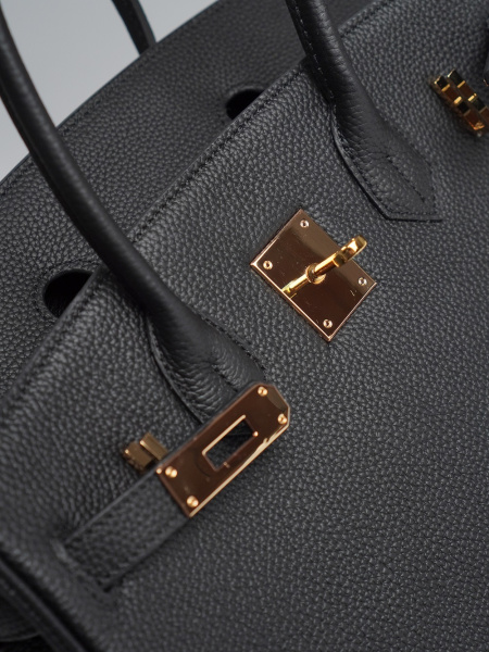 447-50 ВК30 Сумка тоут женская натуральная кожа Ludor черный