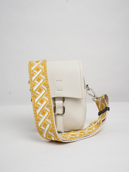 фото 421-05  Ремень для сумки Ludor светло-желтый