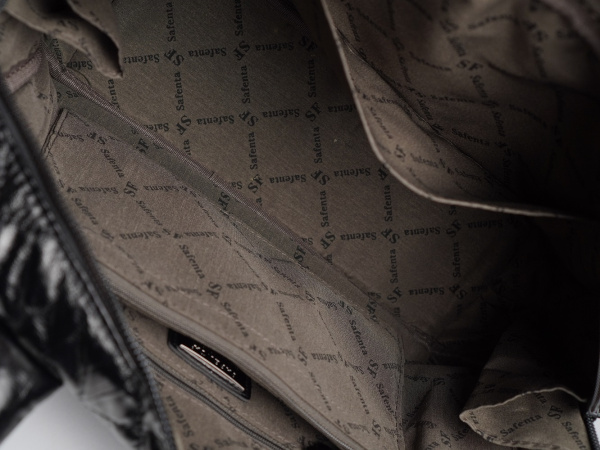 450-99 5149 Сумка доум женская экокожа Safenta черный