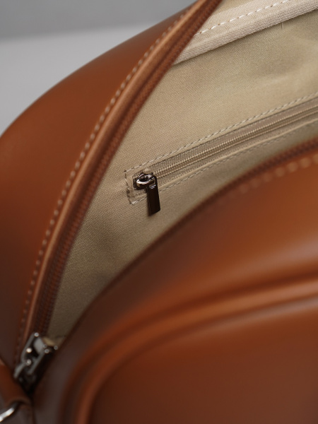 442-67 550165-1 Сумка тоут женская экокожа Ludor коричневый