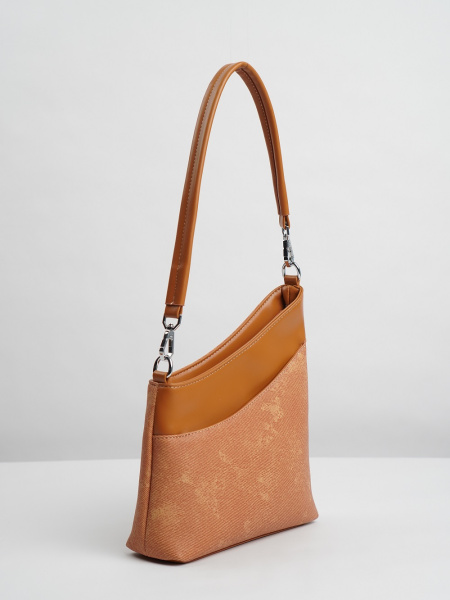 фото 419-32 Р3811 Сумка кросс-боди женская экокожа Ludor оранжевый