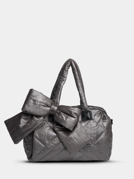 450-87 58301 Сумка доум женская экокожа Safenta серый