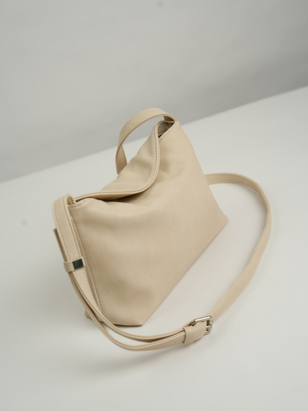 фото 455-56 550278 Сумка кросс-боди женская экокожа Ludor бежевый