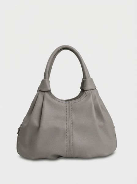 456-32 550249 Сумка хобо женская экокожа Ludor бежевый