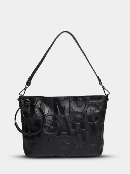 фото 446-68 8119 Сумка кросс-боди женская натуральная кожа Ludor черный