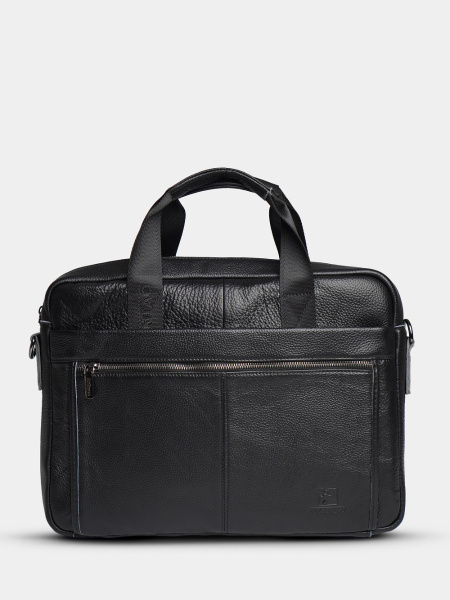 фото 441-70 524L Портфель мужской натуральная кожа Fuzhiniao черный