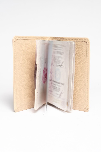 фото 416-33 131 348 Обложка для документов DE-GOSA пудровый