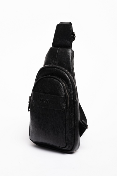 фото 380-42 66330 Сумка кросс-боди мужская натуральная кожа DE-GOSA черный