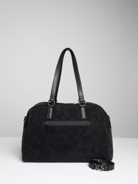 451-34 550229 Сумка доум женская эко нубук Ludor черный