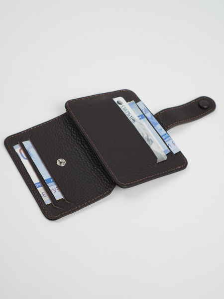 фото 453-48 9101 Мужской кошелек DG темно-коричневый