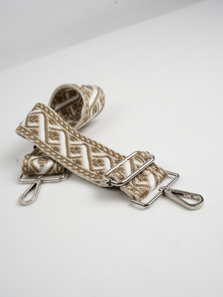 фото 421-12  Ремень для сумки Ludor темно-бежевый