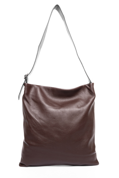 фото 441-94 12381 Сумка шоппер женская натуральная кожа Ludor темно-коричневый