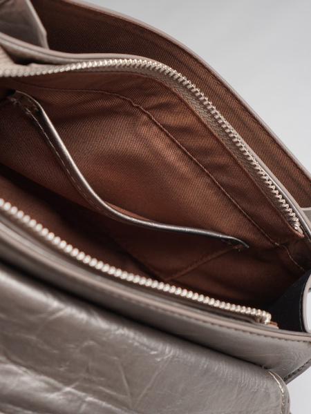 фото 441-13 881075 Сумка кросс-боди женская экокожа Ludor серый