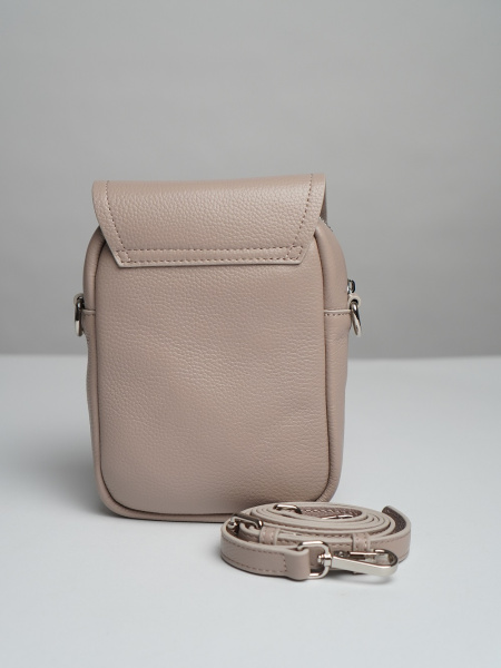 фото 446-93 788 Сумка кросс-боди женская натуральная кожа Ludor бежевый