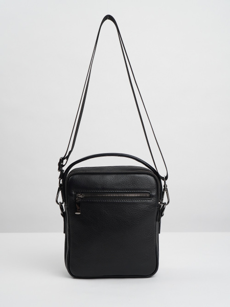 фото 453-69 22-2053-2 Сумка кросс-боди мужская натуральная кожа DE-GOSA черный