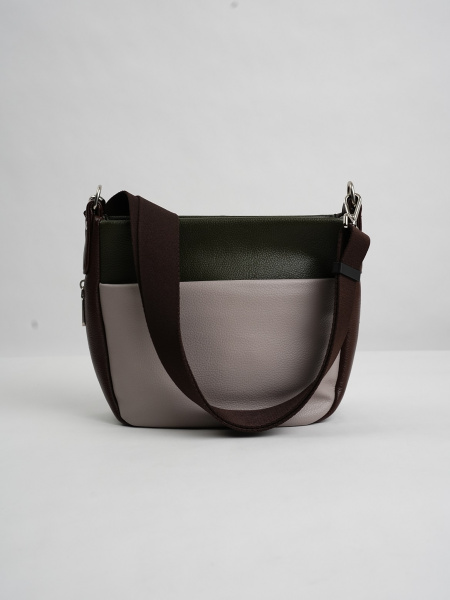 фото 456-37 ремень текст Ремень для сумки Ludor коричневый