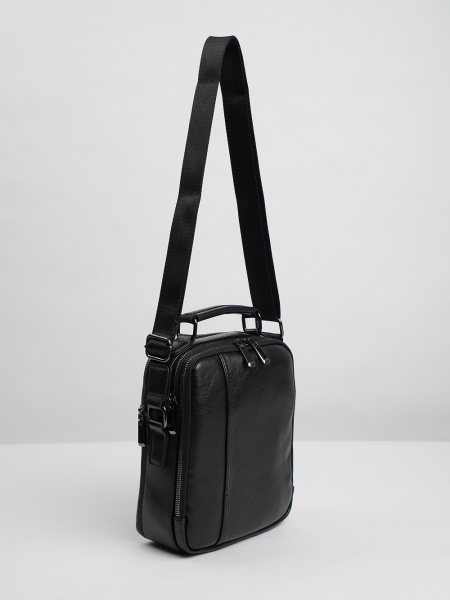 фото 455-13 J8270L-3 Сумка кросс-боди мужская экокожа DE-GOSA черный