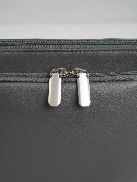 фото 455-23 550151-1 Сумка кросс-боди женская экокожа Ludor темно-серый