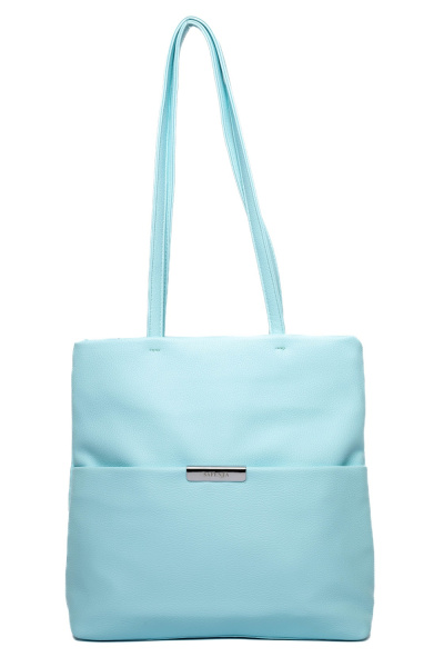 446-65 5264 Сумка шоппер женская экокожа Safenta бирюза фото 446-65 5264 Сумка шоппер женская экокожа Safenta бирюза