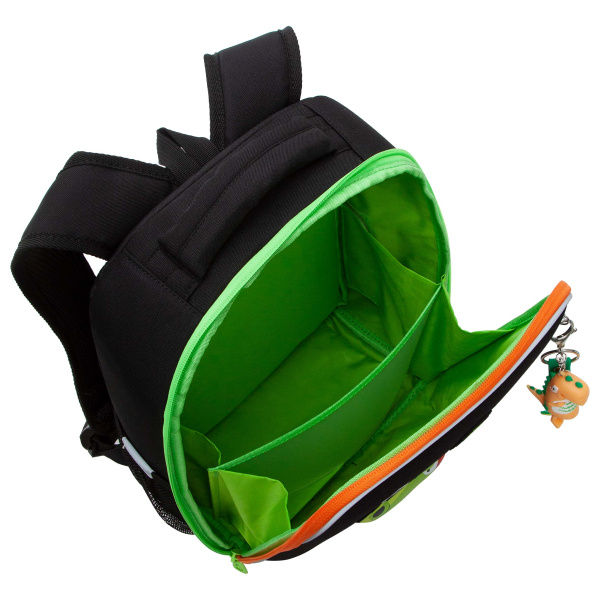 фото 426-79 RAW-397-7 Ранец для мальчика Grizzly черный