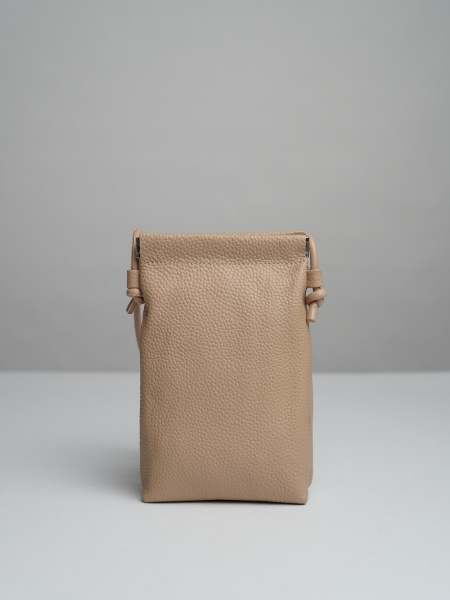 фото 450-71 8027 Сумка кросс-боди женская натуральная кожа Ludor бежевый