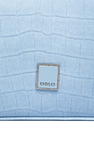 фото 444-16 2203 Сумка кросс-боди женская экокожа Safenta голубой