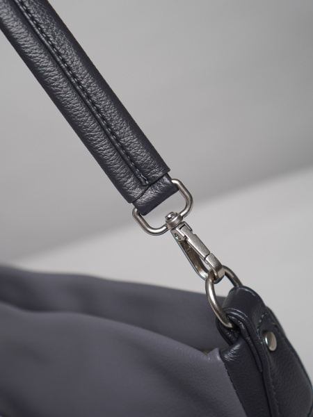 фото 451-37 550231 Сумка кросс-боди женская экокожа Ludor серый