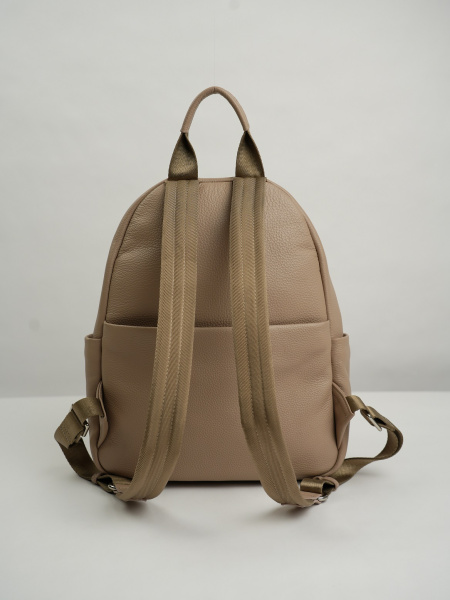 фото 456-40 699 Рюкзак женский натуральная кожа Ludor бежевый