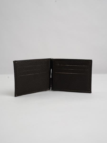 фото 454-91 628 Зажим для денег DE-GOSA темно-коричневый