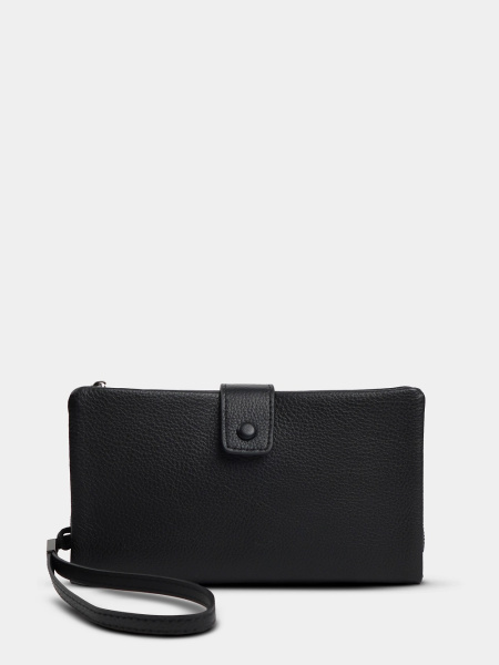 фото 455-18 329-1 Клатч мужской натуральная кожа DE-GOSA черный