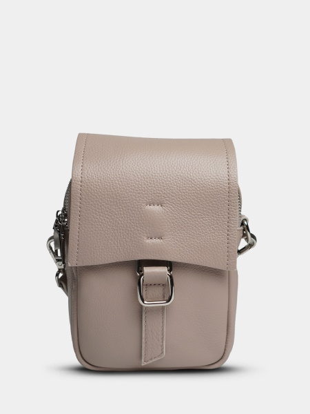 446-93 788 Сумка кросс-боди женская натуральная кожа Ludor бежевый фото 446-93 788 Сумка кросс-боди женская натуральная кожа Ludor бежевый