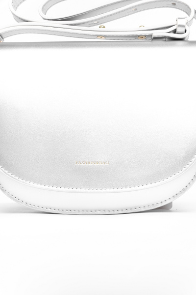 фото 431-30 10-025 Сумка кросс-боди женская натуральная кожа Ludor серебристый