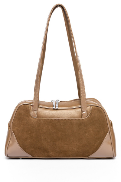 436-91 5009 Сумка доум женская натуральная замша Ludor темно-бежевый 436-91 5009 Сумка доум женская натуральная замша Ludor темно-бежевый