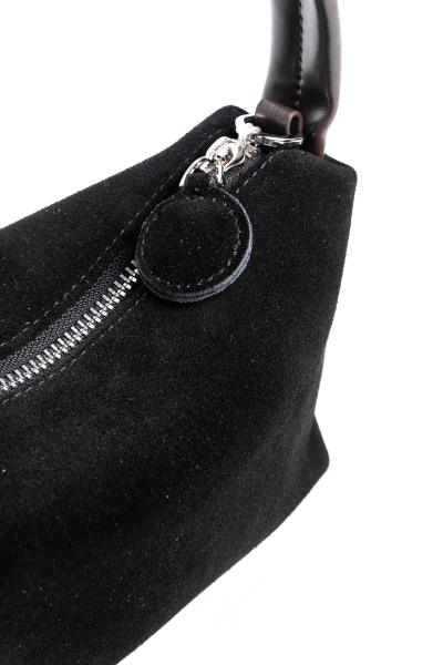 фото 436-20 99138-1 Сумка кросс-боди женская замша Ludor черный