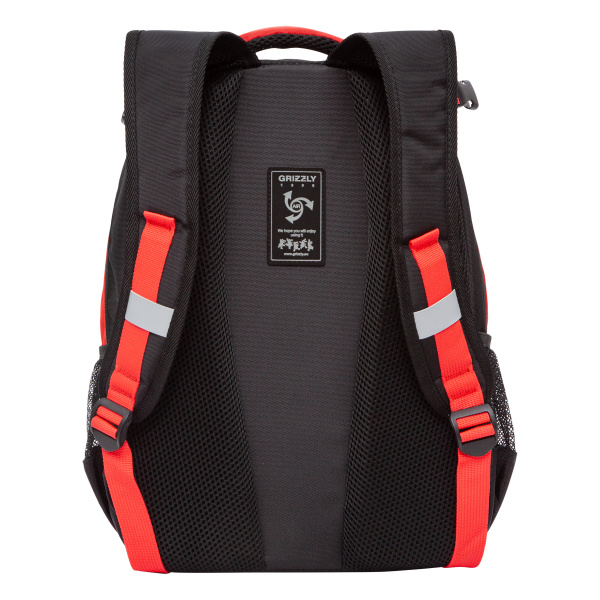 фото 380-80 RB-258-1 Рюкзак молодежный Grizzly черный
