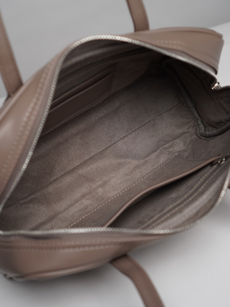 451-44 550240 Сумка доум женская экокожа Ludor бежевый