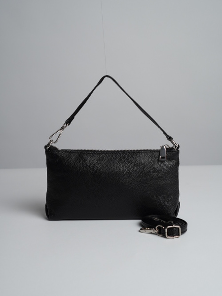 фото 447-43 9020 Клатч женский натуральная кожа Ludor черный