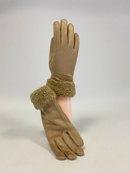 фото 434-97 24016(М)барашек Перчатки женские  бежевый