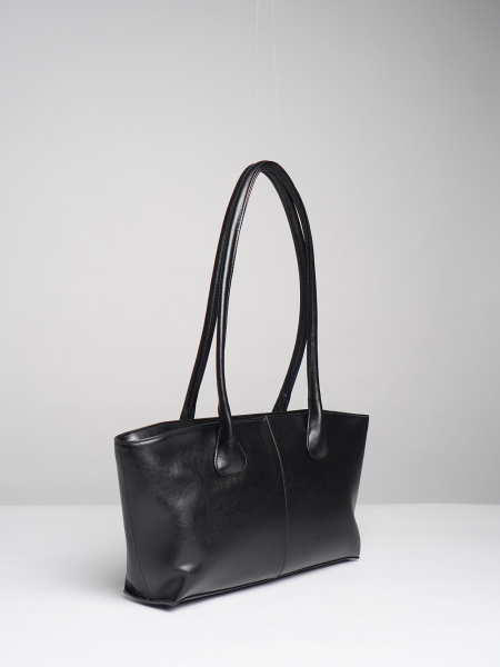 451-30 550239 Сумка тоут женская экокожа Ludor черный